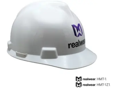 RealWear MSA Front Brim Hard Hat HMT-1, 171056