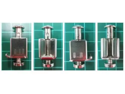 PANEL PC WALL MOUNT BRACKETS FOR APPC 1X40T VER:B  15.2x17.5x15.1mm