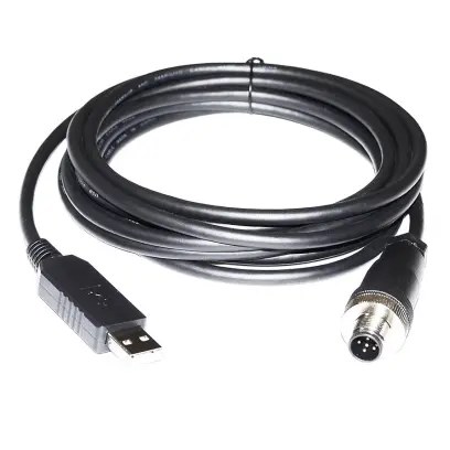 Vitam TM-35A-M12-USB-3/12-08BFFM-SL7A01 8P(F) TO USB3.0 A(F) L=3m (USB 3.0 )