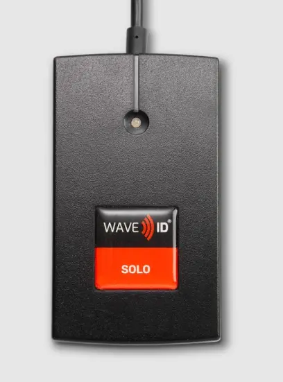 RDR-6E81AKU WAVE ID® Solo Keystroke EM410x Black USB Reader