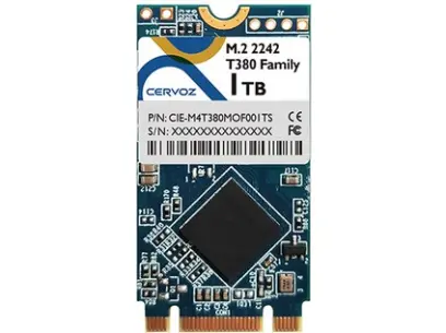 Cervoz Industrial M.2 2242 T380, 512GB TLC,0~70°C, CIE-M4T380MOF512GS