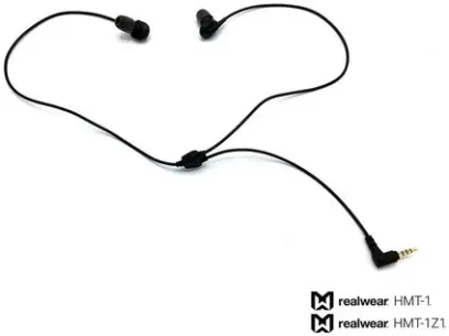 RealWear Ear Bud Hearing Protection Headphone, 171030