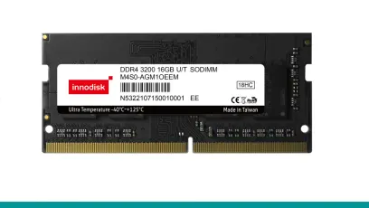 Innodisk 16B DDR4 4800MHz SO-DIMM, -40°C ~ 125°C, M4S0-AGM1OEEM