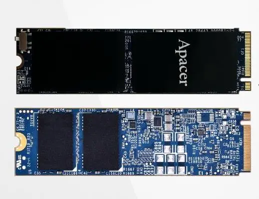 Apacer M.2 PV250-M280 120GB 1Tb*1 ET Th.Sensor Sidefill W/Graphene Sheet OP, with WP