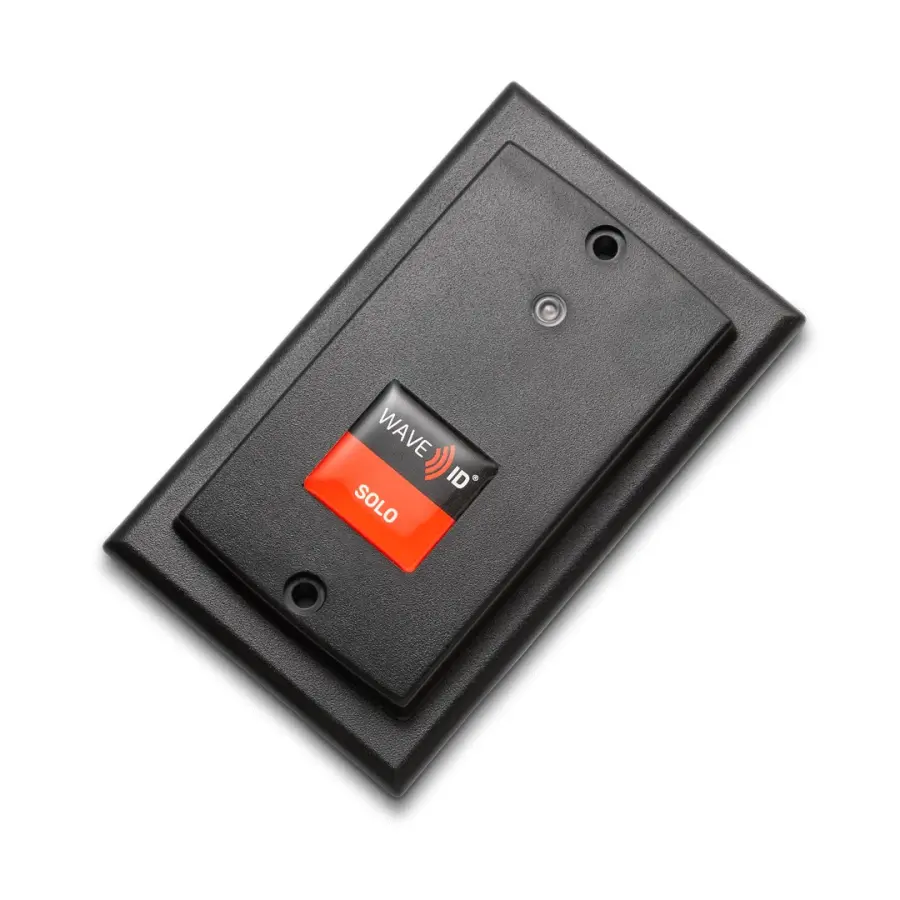RDR-6281AKU - Wave ID® Solo Keystroke CASI Black USB Reader, Desktop, USB-A