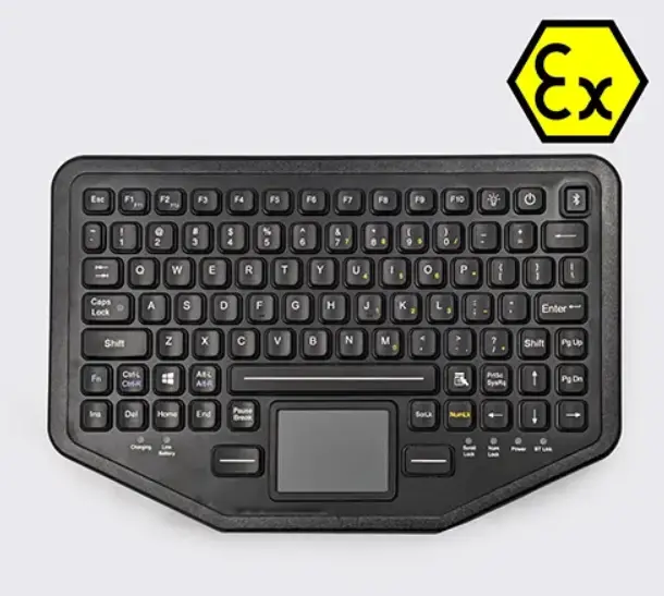 ATEX jiskrově bezpečná klávesnice ARMADEX