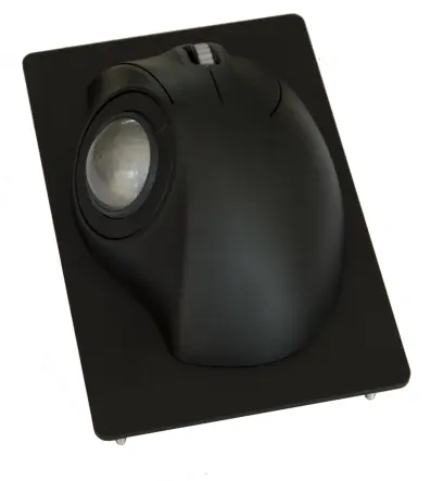 Trackball TBE38F0, ergonomický 38mm, IP65, panelmount, studs