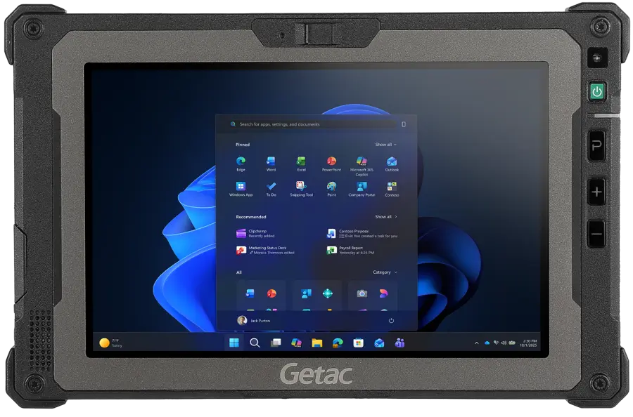 Getac ZX80W LTE + Battery Bay Cover, Z8A7WXWB17XX