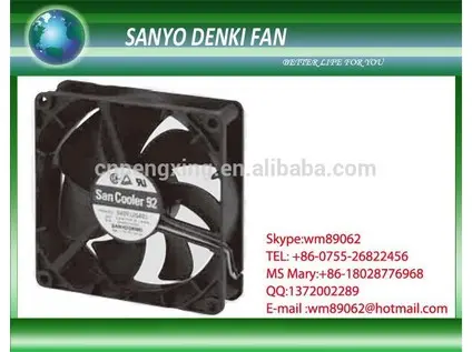 Ventilátor pro ER-4400 (SanyoDenki 9A0912S401) kompletní