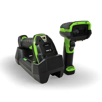 Zebra LI3678-ER, BT, 1D, ER, multi-IF, FIPS, kit (USB), black, green, LI3678-ER3U42A0S1W